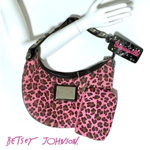BETSY JOHNSON Hobo w/ Coin Purse Betsyville